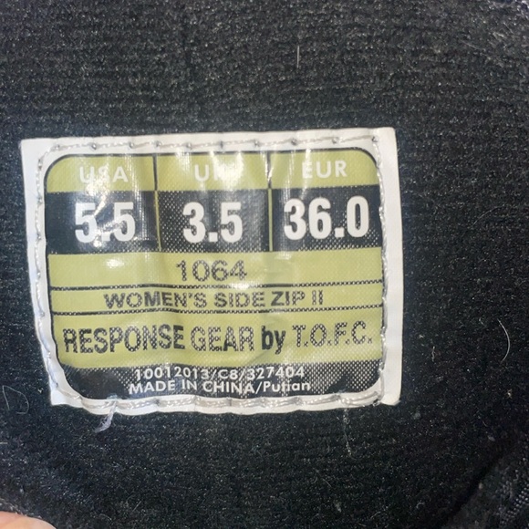 Response gear tactical footwear boots - Picture 2 of 9